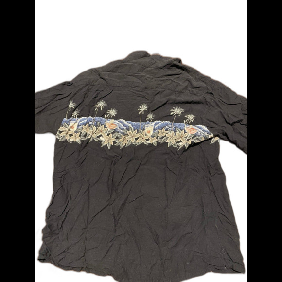 Campia Moda Men’s Beach Palm Tree Shirt Size L - Picture 4 of 4